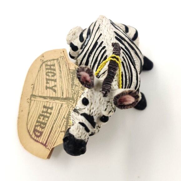 Holy Herd Noahs Ark Zebra Figurine Zoulou Pete Apsit Replacement Resin Figure - Picture 12 of 16